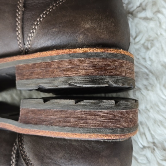 L.L. Bean Brown and Red Ankle Boots - Picture 5 of 7